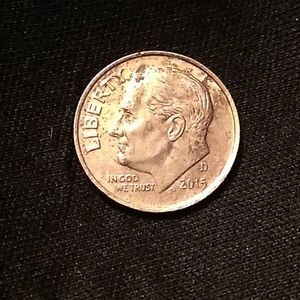 2015 D Liberty dime/1989 Lincoln penny